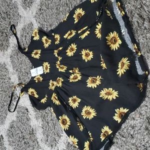 Sunflower romper